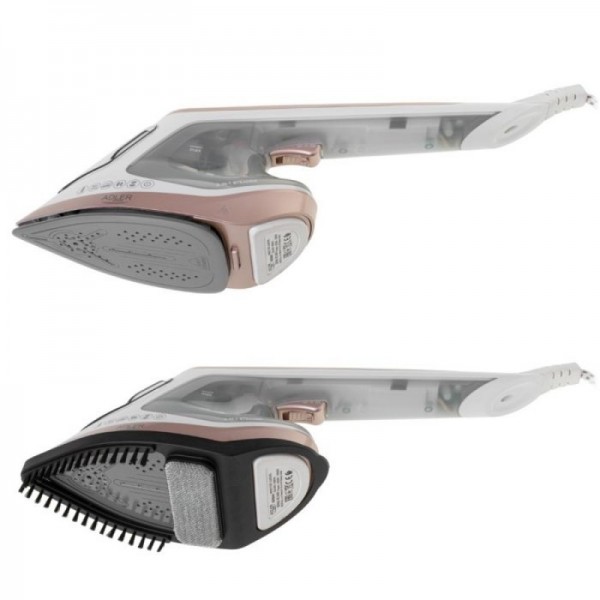 Adler Parni likalnik in parni čistilec oblačil 2 v 1  AD5044