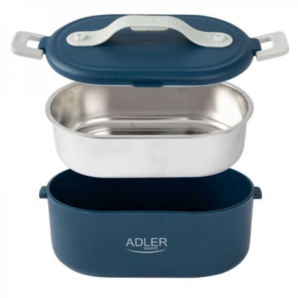 Adler električna posoda za malico 0,8 l modra