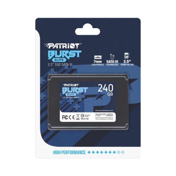 Patriot Burst Elite 240GB SSD SATA 3 2.5 Patriot Burst Elite 240GB SSD SATA 3 2.5