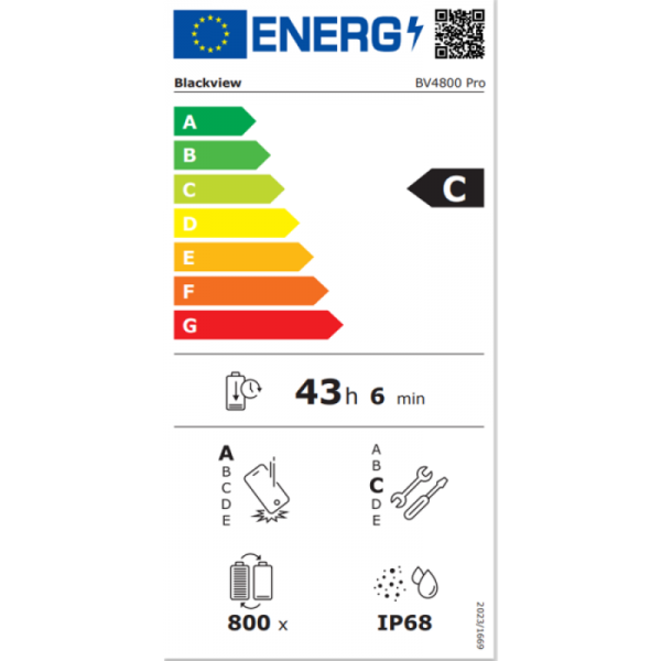 Blackview pametni robustni telefon BV4800 PRO 4/128GB, črn