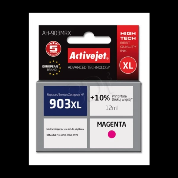 ActiveJet magenta črnilo HP 903 XL T6M07AE