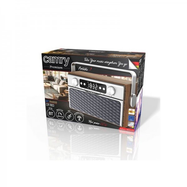 Camry radio in predvajalnik Bluetooth 5.0/FM/USB/AUX/SD