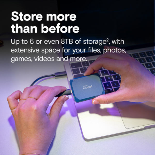 Crucial X10 1TB Portable SSD disk