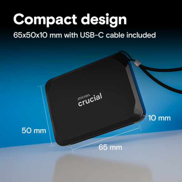 Crucial X9 1TB Portable SSD disk Crucial X9 1TB Portable SSD disk