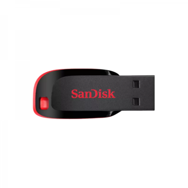 SanDisk 128GB Cruzer Blade USB-A 2.0 USB ključ (rdeč)