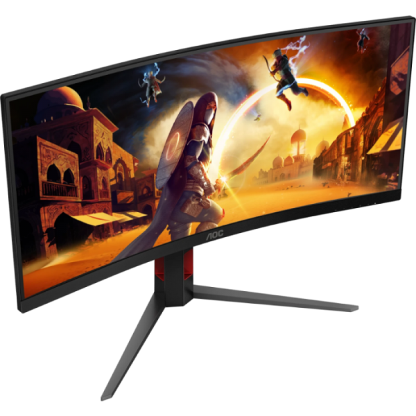 AOC Gaming CU34G4 34" WQHD 3440 x 1440 1ms 180Hz HDR10 ukrivljen monitor