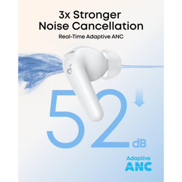 Anker Soundcore R60i NC brezžične slušalke, bele