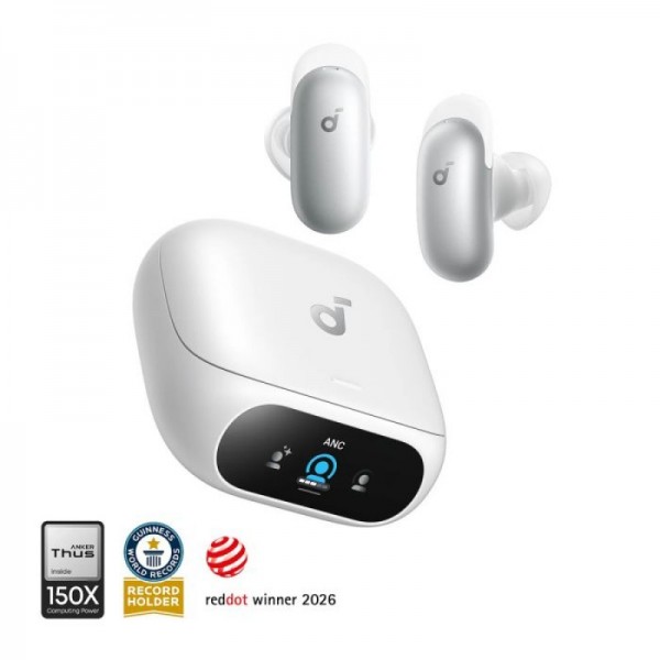 Anker Soundcore Liberty 5 Pro brezžične slušalke, bele