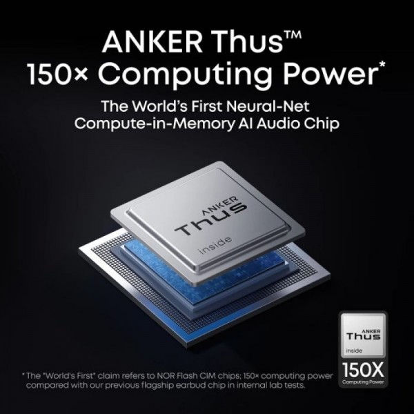 Anker Soundcore Liberty 5 Pro Max brezžične slušalke, zlate Anker Soundcore Liberty 5 Pro Max brezžične slušalke, zlate