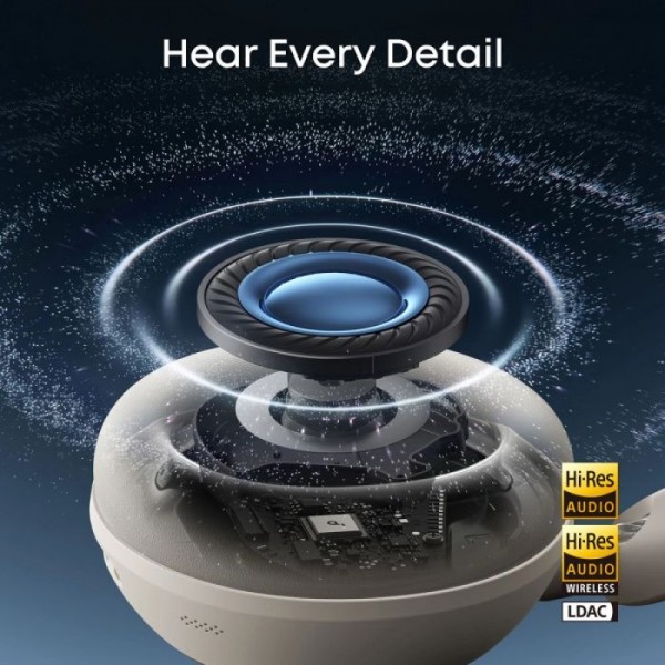 Anker Soundcore Space 2 naglavne Bluetooth slušalke, bele Anker Soundcore Space 2 naglavne Bluetooth slušalke, bele
