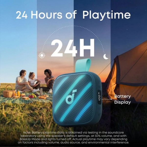 Anker Soundcore Boom Go 3i prenosni Bluetooth zvočnik, moder Anker Soundcore Boom Go 3i prenosni Bluetooth zvočnik, moder