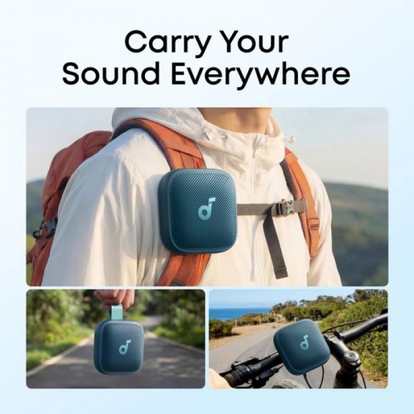 Anker Soundcore Boom Go 3i prenosni Bluetooth zvočnik, moder Anker Soundcore Boom Go 3i prenosni Bluetooth zvočnik, moder