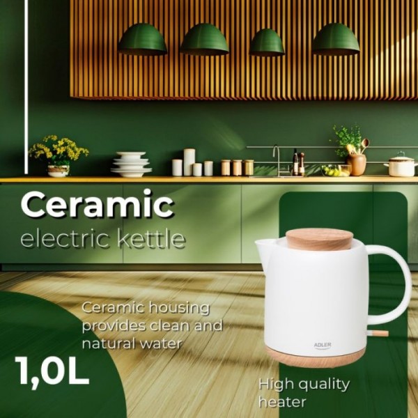 Adler Keramični električni grelnik vode 1,0 L  AD1304