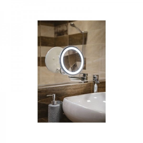 Adler LED kopalniško ogledalo AD2168