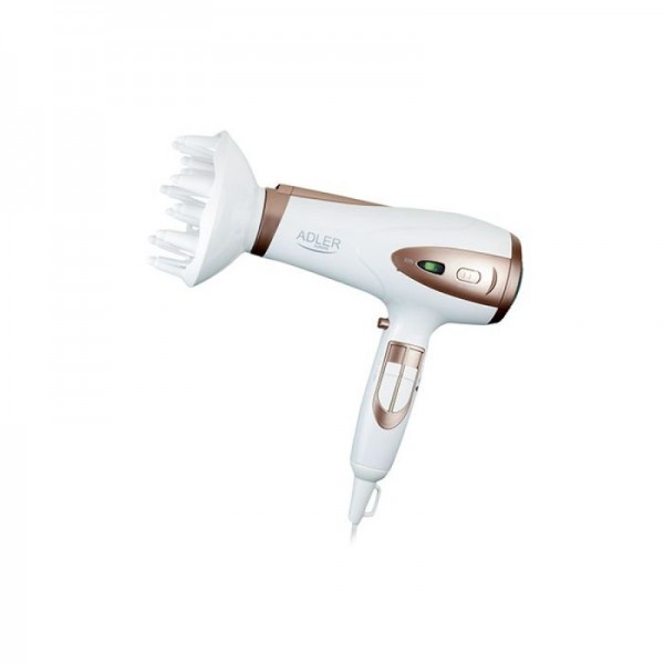 Adler ionski sušilec za lase 2200W AD 2248 bel Adler ionski sušilec za lase 2200W AD 2248 bel