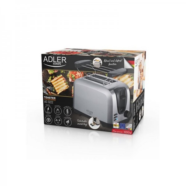 Adler Taoster z mrežo AD3222