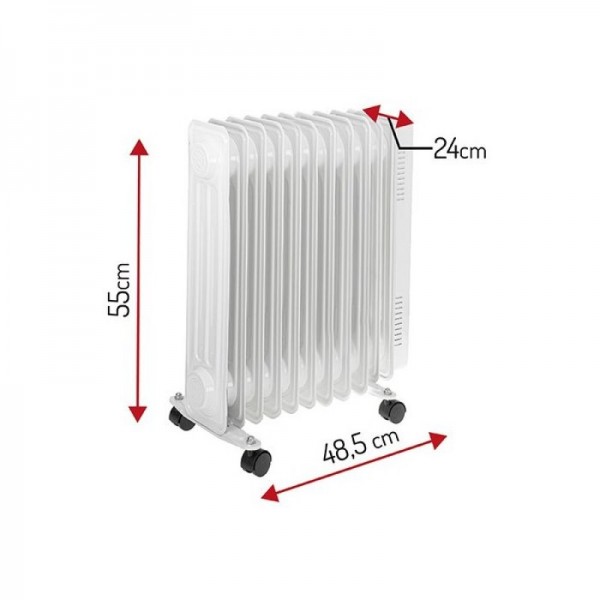 Adler Oljni radiator 11 reberni 2500W Adler Oljni radiator 11 reberni 2500W