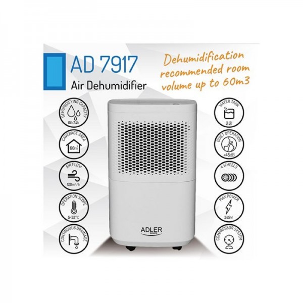 Adler razvlaževalec zraka s kompresorjem 2,2L AD7917