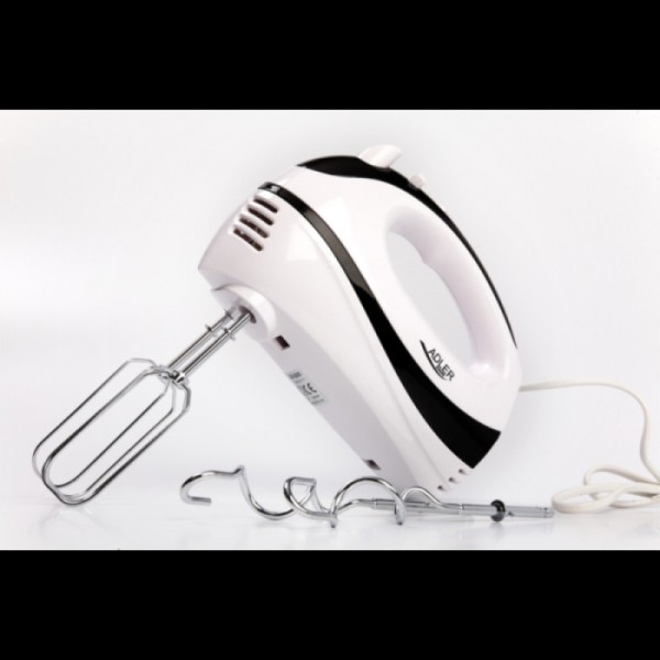 Adler ročni mešalnik črn 300 W