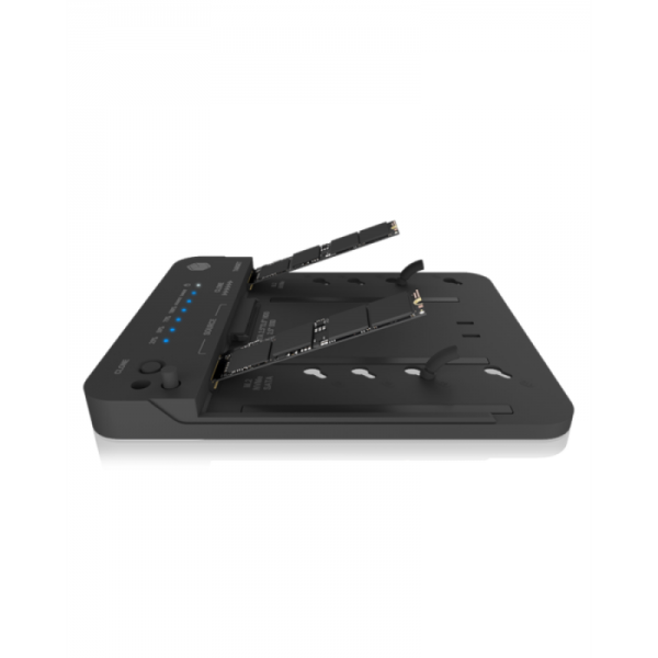 IcyBox IB-2913MCL-C31 priklopna postaja/ohišje za M2, 2,5" in 3,5"