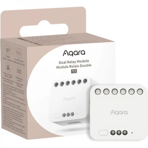 AQARA dvojni relejni modul T2 (DCM-K01) - dvojni relejni modul Zigbee 3.0 AQARA dvojni relejni modul T2 (DCM-K01) - dvojni relejni modul Zigbee 3.0