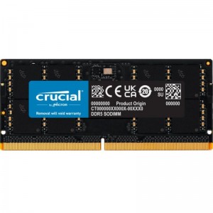 Crucial 32GB DDR5-5600 SODIMM CL46, 1.1V