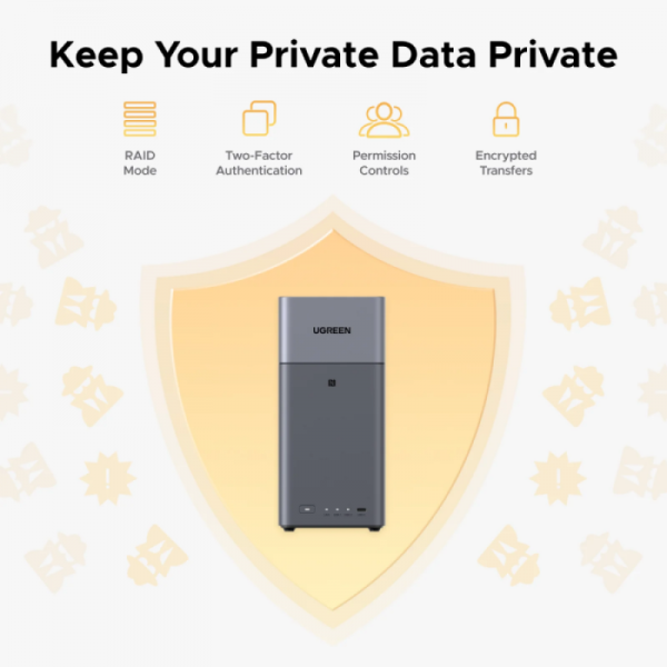 Ugreen NASync DH2300 za 2 diska, ARM 8-jedrni, 4GB DDR4, 1Gbe mreža