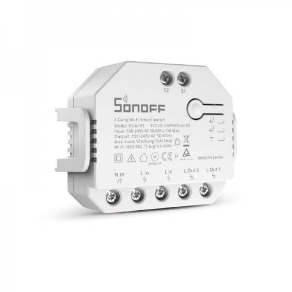 SONOFF pametno stikalo Wi-Fi 2-kanalni, nadzor motorja za rolete DUAL3