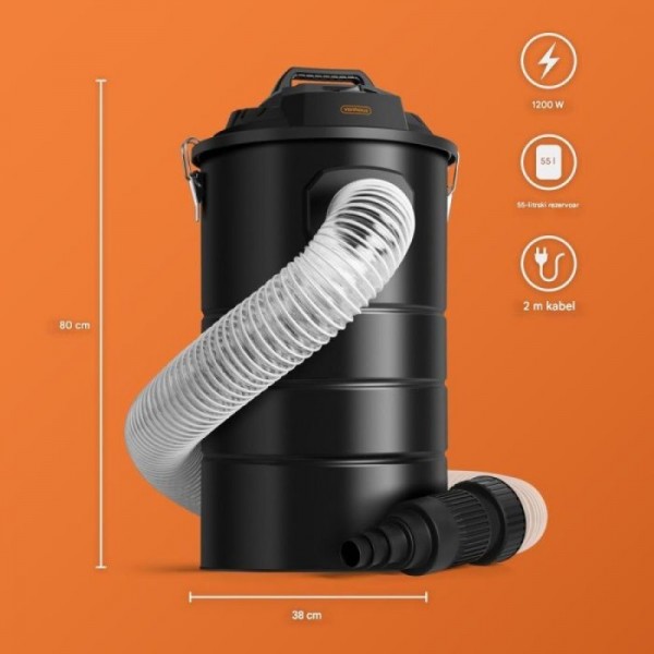 VonHaus Zbiralnik prahu 55 L VonHaus Zbiralnik prahu 55 L
