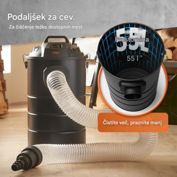 VonHaus Zbiralnik prahu 55 L VonHaus Zbiralnik prahu 55 L