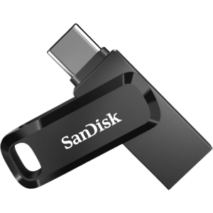 SanDisk 1TB Ultra Dual Drive Go USB-C/A 3.2 USB ključ (črn)