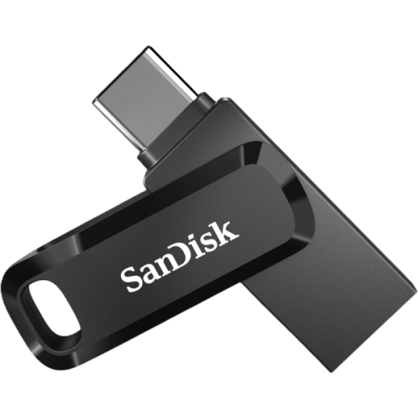SanDisk 1TB Ultra Dual Drive Go USB-C/A 3.2 USB ključ (črn)