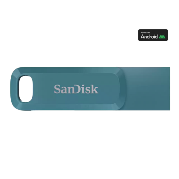 SanDisk 64GB Ultra Dual Drive Go USB-C/A 3.2 USB ključ (moder)