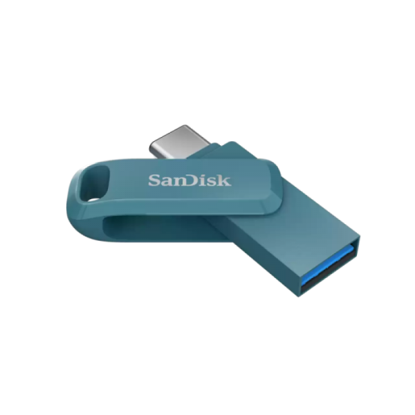 SanDisk 128GB Ultra Dual Drive Go USB-C/A 3.2 USB ključ (moder)