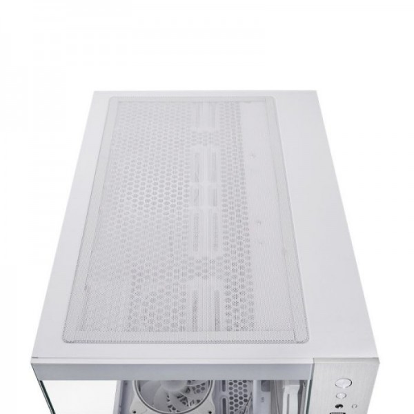 Chieftec VISIO USB3.2 Gen2 ATX A-RGB ohišje, belo