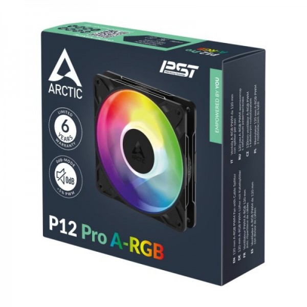 ARCTIC P12 PRO A-RGB 120mm 4-pin ventilator