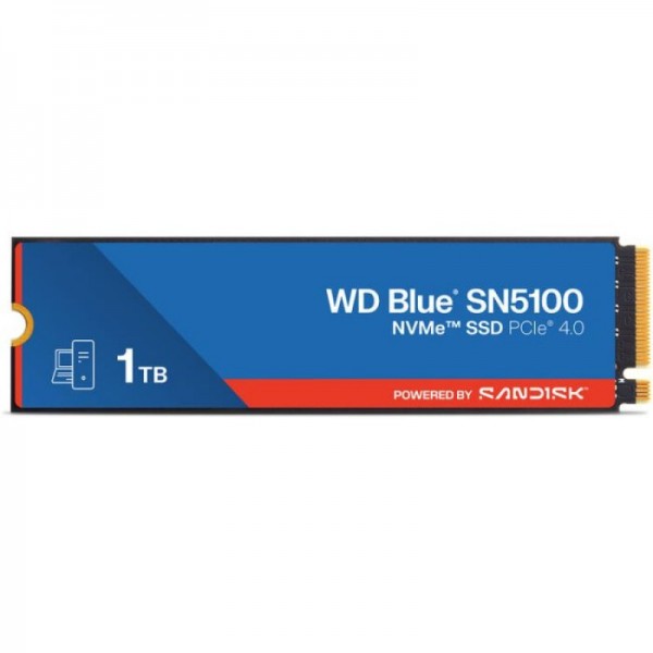 SanDisk 1TB WD Blue SN5100 M.2 2280 PCI-e 4.0 NVMe 1.4c SSD disk SanDisk 1TB WD Blue SN5100 M.2 2280 PCI-e 4.0 NVMe 1.4c SSD disk