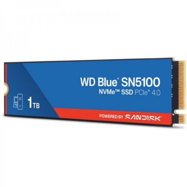 SanDisk 1TB WD Blue SN5100 M.2 2280 PCI-e 4.0 NVMe 1.4c SSD disk SanDisk 1TB WD Blue SN5100 M.2 2280 PCI-e 4.0 NVMe 1.4c SSD disk