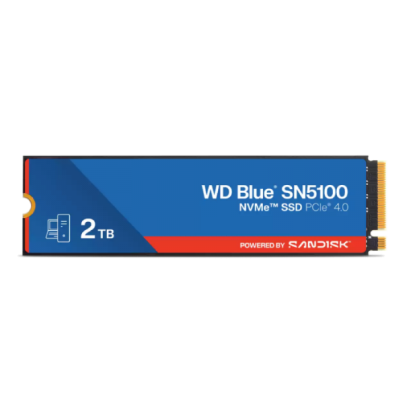 SanDisk 2TB WD Blue SN5100 M.2 2280 PCI-e 4.0 NVMe 1.4c SSD disk
