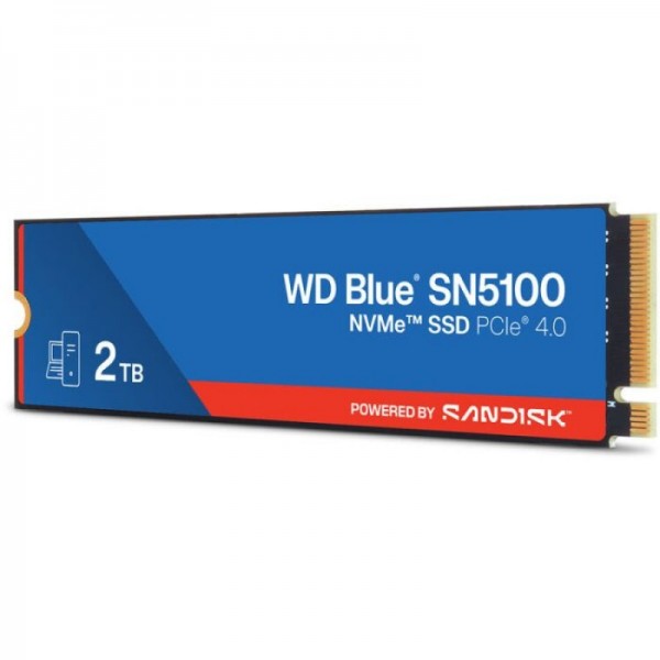 SanDisk 2TB WD Blue SN5100 M.2 2280 PCI-e 4.0 NVMe 1.4c SSD disk