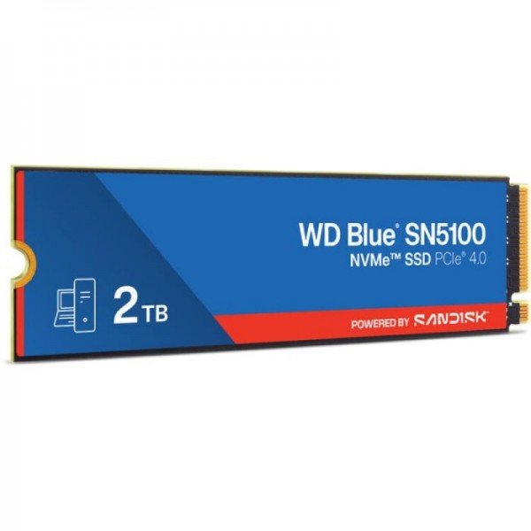 SanDisk 2TB WD Blue SN5100 M.2 2280 PCI-e 4.0 NVMe 1.4c SSD disk
