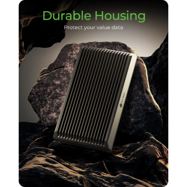 IcyBox IB-1920M-C42 ohišje za M.2 NVMEe z USB 4 tehnologijo