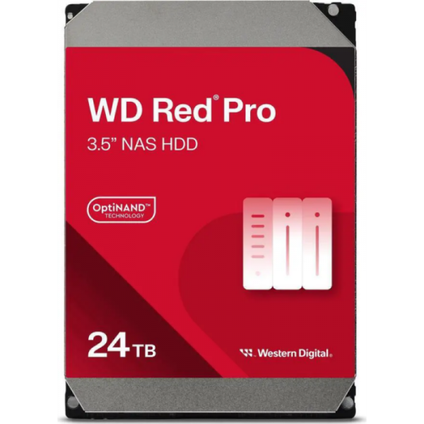WD 24TB Red Pro 3,5" SATA 6Gb/s 7200rpm 512MB HDD disk