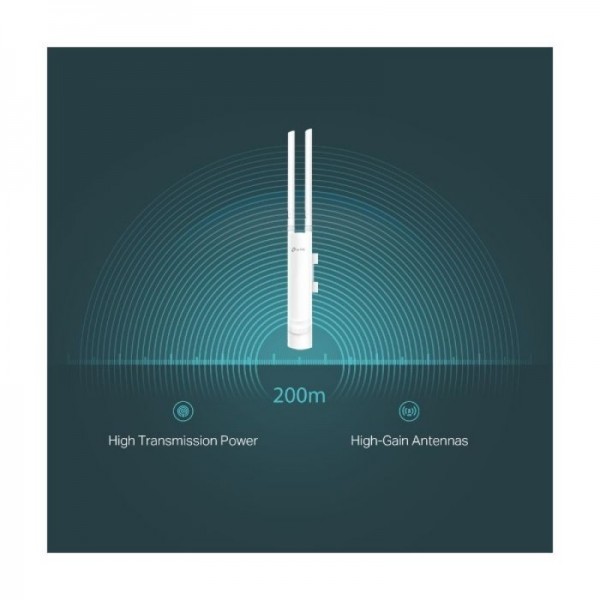 TP-LINK 300Mbps Wireless N zunanja dostopna točka (IP65) TP-LINK 300Mbps Wireless N zunanja dostopna točka (IP65)