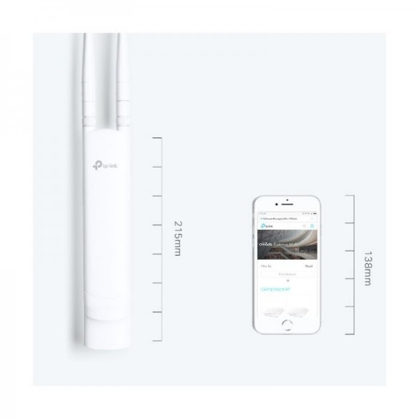 TP-LINK 300Mbps Wireless N zunanja dostopna točka (IP65) TP-LINK 300Mbps Wireless N zunanja dostopna točka (IP65)