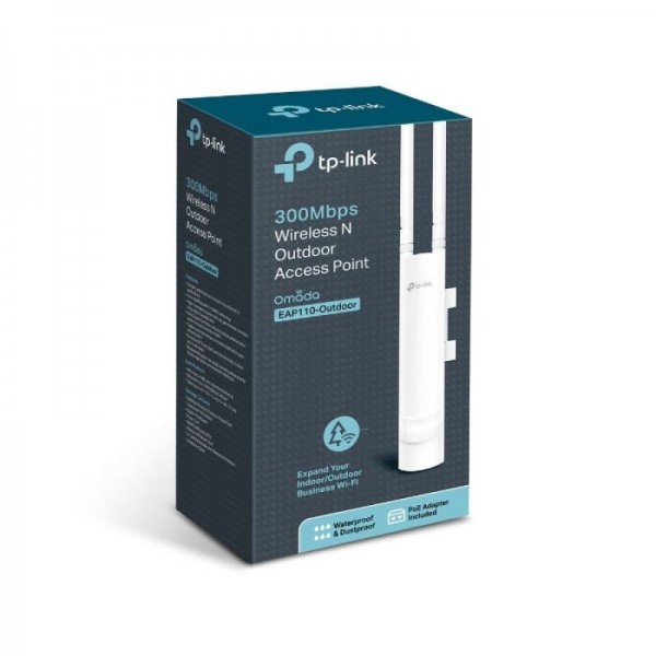 TP-LINK 300Mbps Wireless N zunanja dostopna točka (IP65) TP-LINK 300Mbps Wireless N zunanja dostopna točka (IP65)