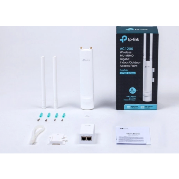 TP-LINK zunanja Gigabit dostopna točka EAP225-outdoor AC1200 MU-MIMO PoE TP-LINK zunanja Gigabit dostopna točka EAP225-outdoor AC1200 MU-MIMO PoE