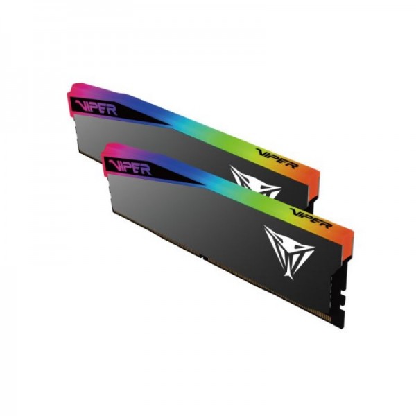 Patriot Viper Elite 5 Ultra RGB Kit 64GB (2x32GB) DDR5-6400 DIMM CL32, 1.4V