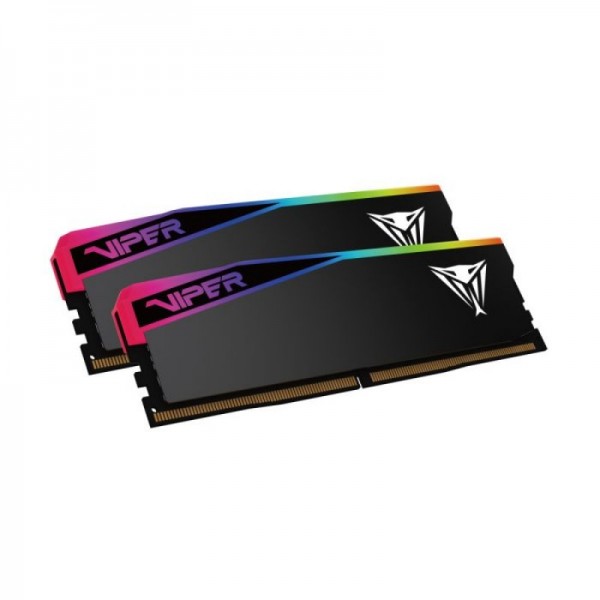 Patriot Viper Elite 5 Ultra RGB Kit 64GB (2x32GB) DDR5-6400 DIMM CL32, 1.4V