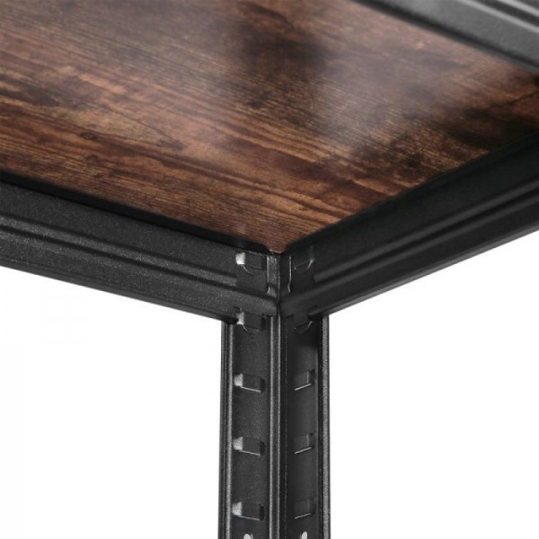 SONGMICS Regal 30 x 75 x 150 cm rjavo-črna, GLR030B01 SONGMICS Regal 30 x 75 x 150 cm rjavo-črna, GLR030B01